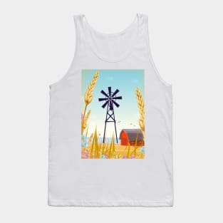 Farmyard Windmill Tank Top